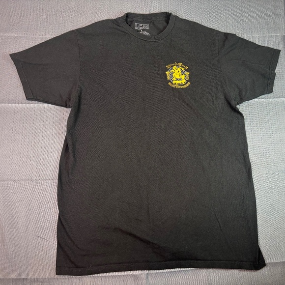 LCM International Tokyo Japan Skateboarding Graphic Tee | Skeleton Skater Street - Picture 2 of 3